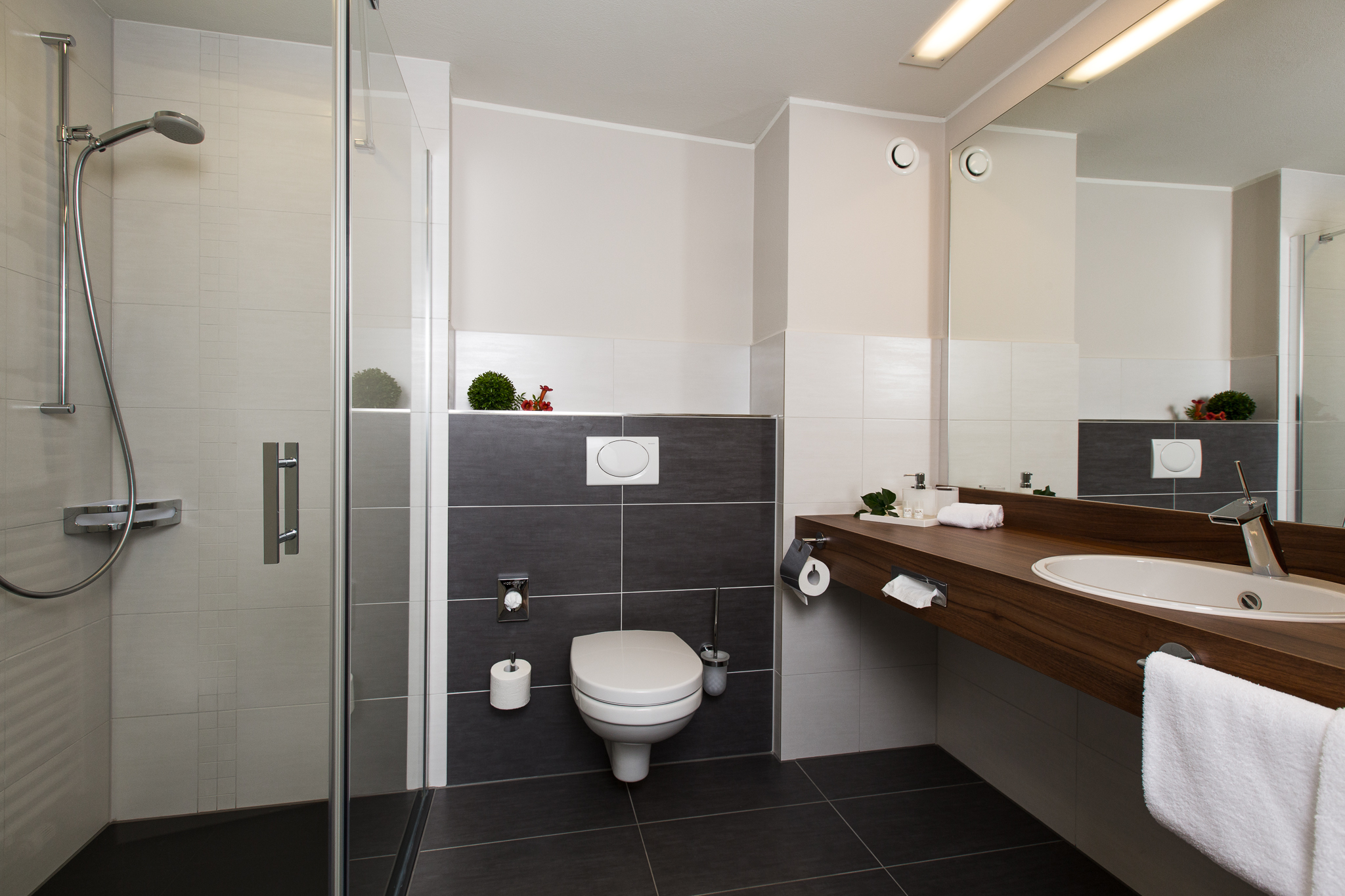 Mountainbikehotel: Badezimmer im Vinotel - Weingut Schreieck VINOTEL & GUTSHAUS