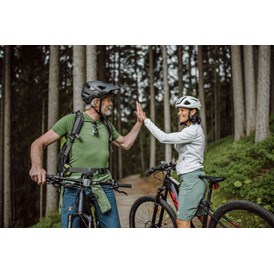 Mountainbikehotel: Mountainbiken macht Spass - Hotel Waldfrieden