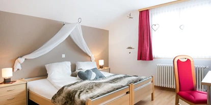 Mountainbike Urlaub - Hotel-Schwerpunkt: Mountainbike & Wandern - Eines unserer Doppelzimmer - Hotel-Restaurant Ronalp