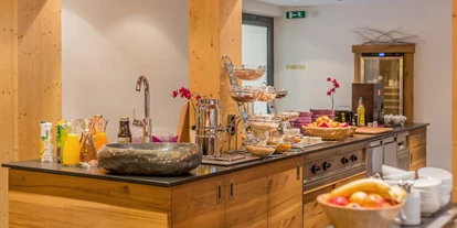 Mountainbike Urlaub - Ellmau - Frühstücksbuffet - Hotel Bacher Leogang