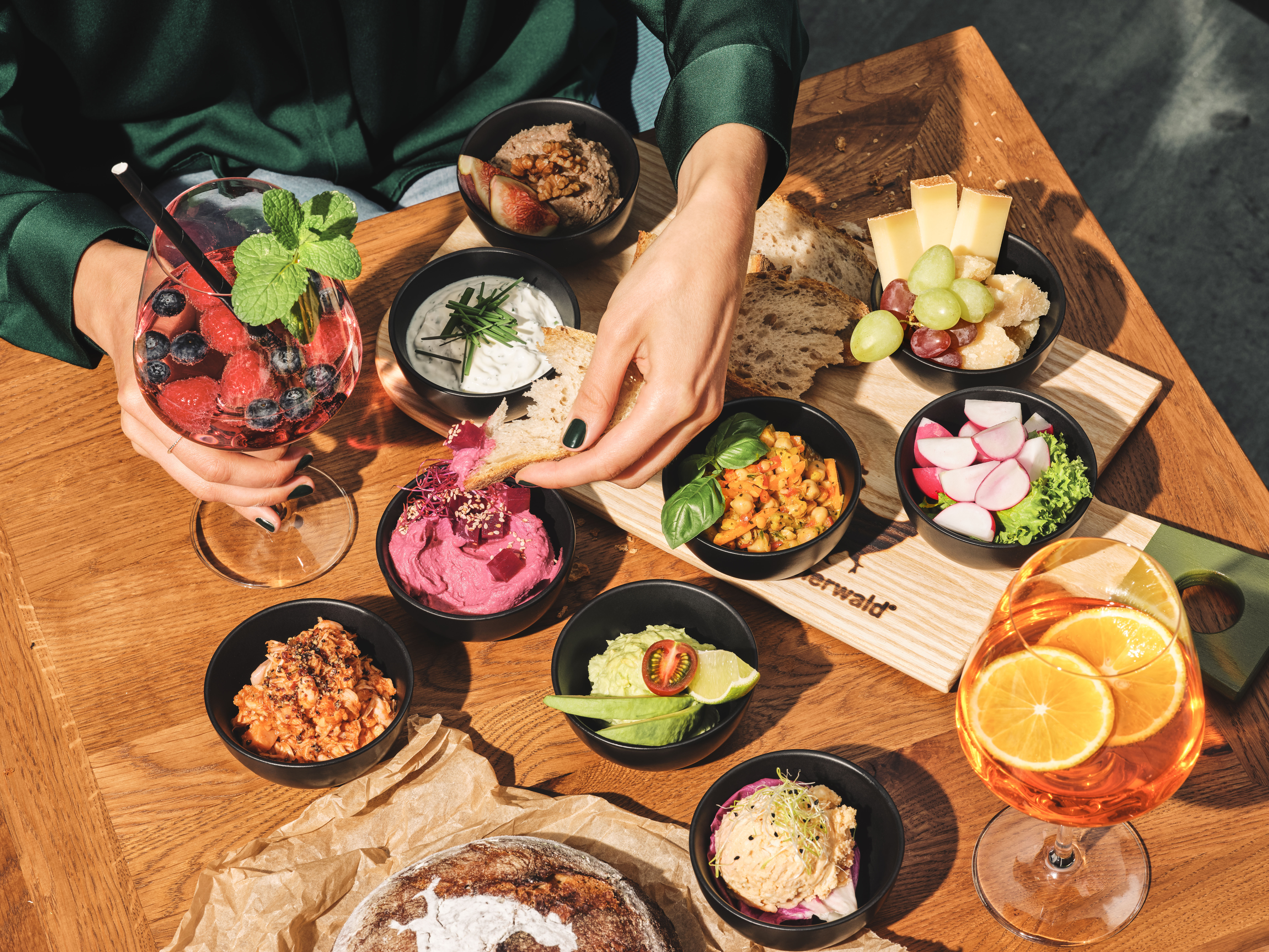 Mountainbikehotel: Vegetarische Speise Restaurant Wienerwald - Torfhaus Harzresort 