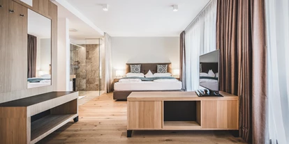 Mountainbike Urlaub - Haustrail - Trentino-Südtirol - Hotel Taubers Unterwirt, Suite Dolomiten - Aktiv- und Vitalhotel Taubers Unterwirt