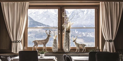 Mountainbike Urlaub - Haustrail - Trentino-Südtirol - Hotel Taubers Unterwirt, Restaurant - Aktiv- und Vitalhotel Taubers Unterwirt