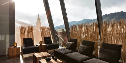 Mountainbike Urlaub - PLZ 8982 (Österreich) - Das Teehaus über den Dächern von Schladming lädt zu einer Auszeit ein.  - Stadthotel Brunner