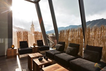 Mountainbikehotel: Das Teehaus über den Dächern von Schladming lädt zu einer Auszeit ein.  - Stadthotel Brunner