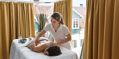 Mountainbike Urlaub - PLZ 8982 (Österreich) - Von klassisch bis ayurvedisch. Das vielseitige Massageangebot sorgt für Regeneration nach so mancher Bike-Tour.  - Stadthotel Brunner
