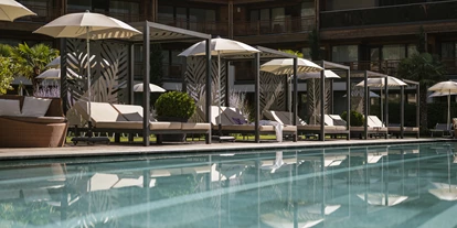 Mountainbike Urlaub - Südtirol - Hotel Prokulus 25 Meter Sportbecken Aquagarden - Familien- & Wellnesshotel Prokulus