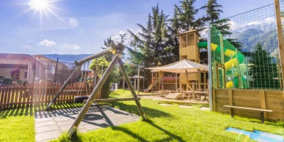 Mountainbike Urlaub - Südtirol - Hotel Prokulus Spielplatz - Familien- & Wellnesshotel Prokulus