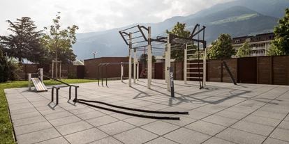 Mountainbike Urlaub - Südtirol - Hotel Prokulus Calisthenics Park - Familien- & Wellnesshotel Prokulus