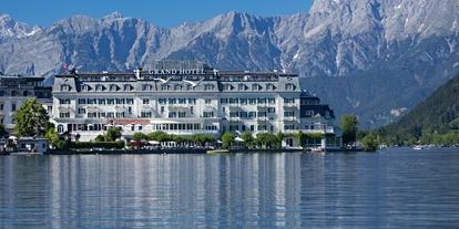Mountainbike Urlaub - Umgebungsschwerpunkt: See - Außenansicht GRAND HOTEL ZELL AM SEE - Grand Hotel Zell Am See