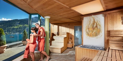 Mountainbike Urlaub - Umgebungsschwerpunkt: See - Finnische Sauna im GRANDSPA - Grand Hotel Zell Am See