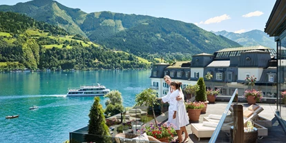 Mountainbike Urlaub - Umgebungsschwerpunkt: See - GRANDSPA Terrasse - Grand Hotel Zell Am See