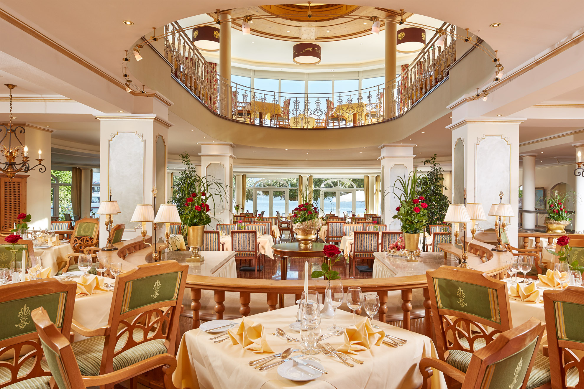 Mountainbikehotel: Restaurant Kaisersaal - Grand Hotel Zell Am See