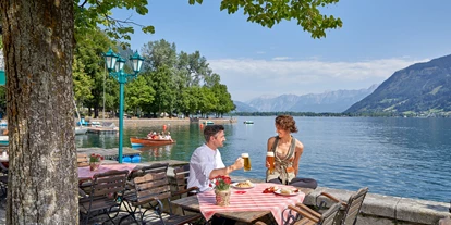 Mountainbike Urlaub - Umgebungsschwerpunkt: See - Traditionelles Restaurant Pinzga Bräu mit Brauerei - Grand Hotel Zell Am See
