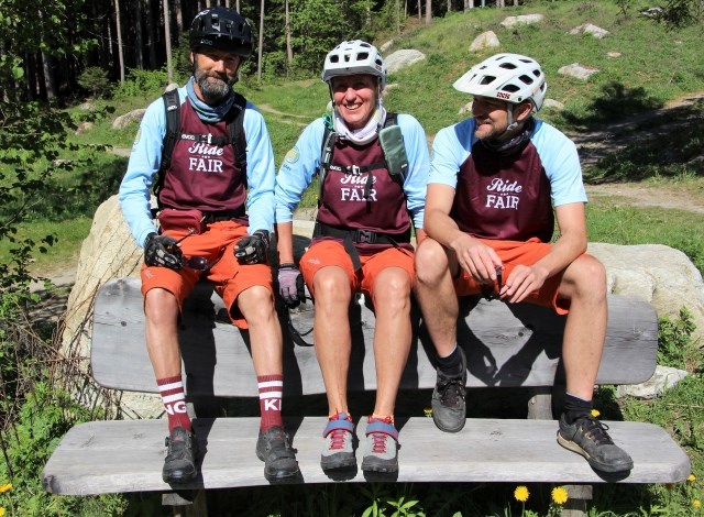 Mountainbikehotel: Unser Bike-Guide-Team:
Bruno & Agnes & Lukas - Hotel Innerhofer 