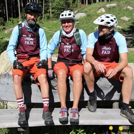 Mountainbikehotel: Unser Bike-Guide-Team:
Bruno & Agnes & Lukas - Hotel Innerhofer 