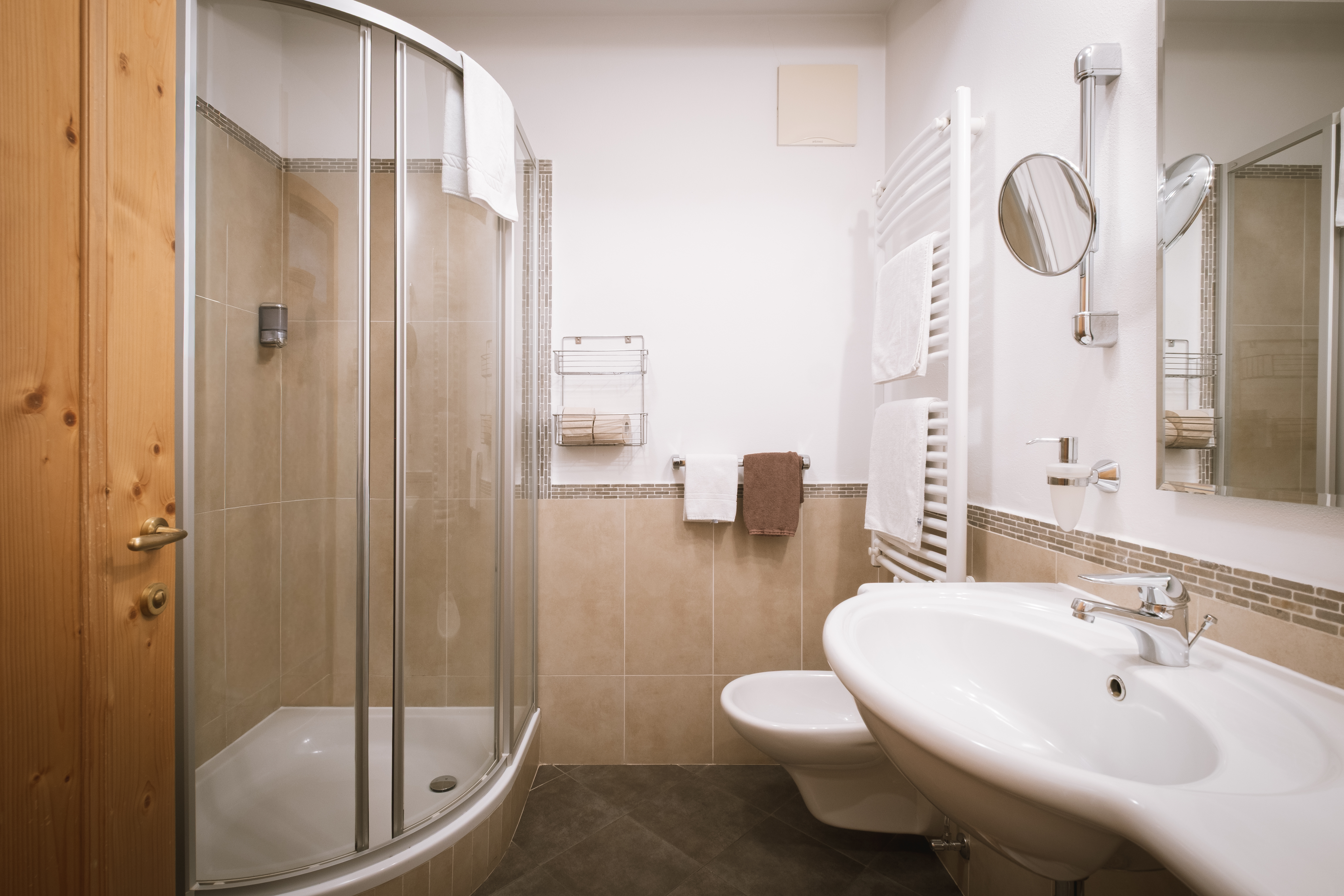 Mountainbikehotel: Badezimmer - Hotel Innerhofer 