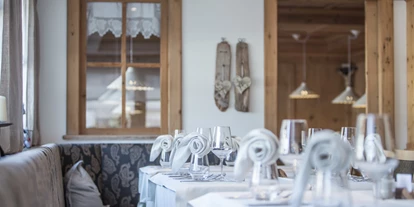 Mountainbike Urlaub - Haustrail - Trentino-Südtirol - Speisesaal - Hotel Innerhofer