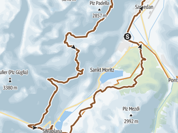 Nira Alpina Touren Übersicht Padella Panorama Tour 