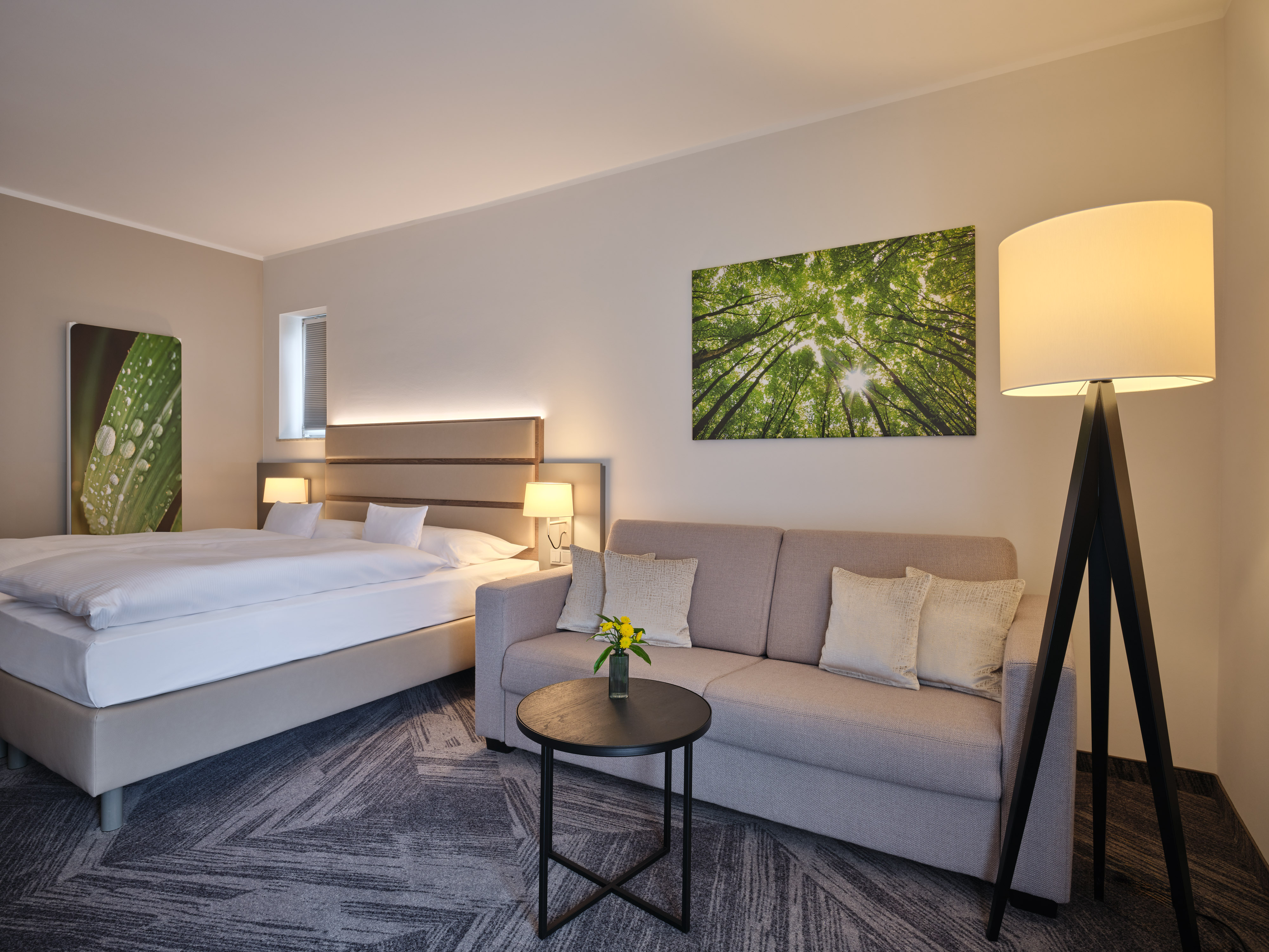 Mountainbikehotel: Komfort Doppelzimmer - Parkhotel am Taunus