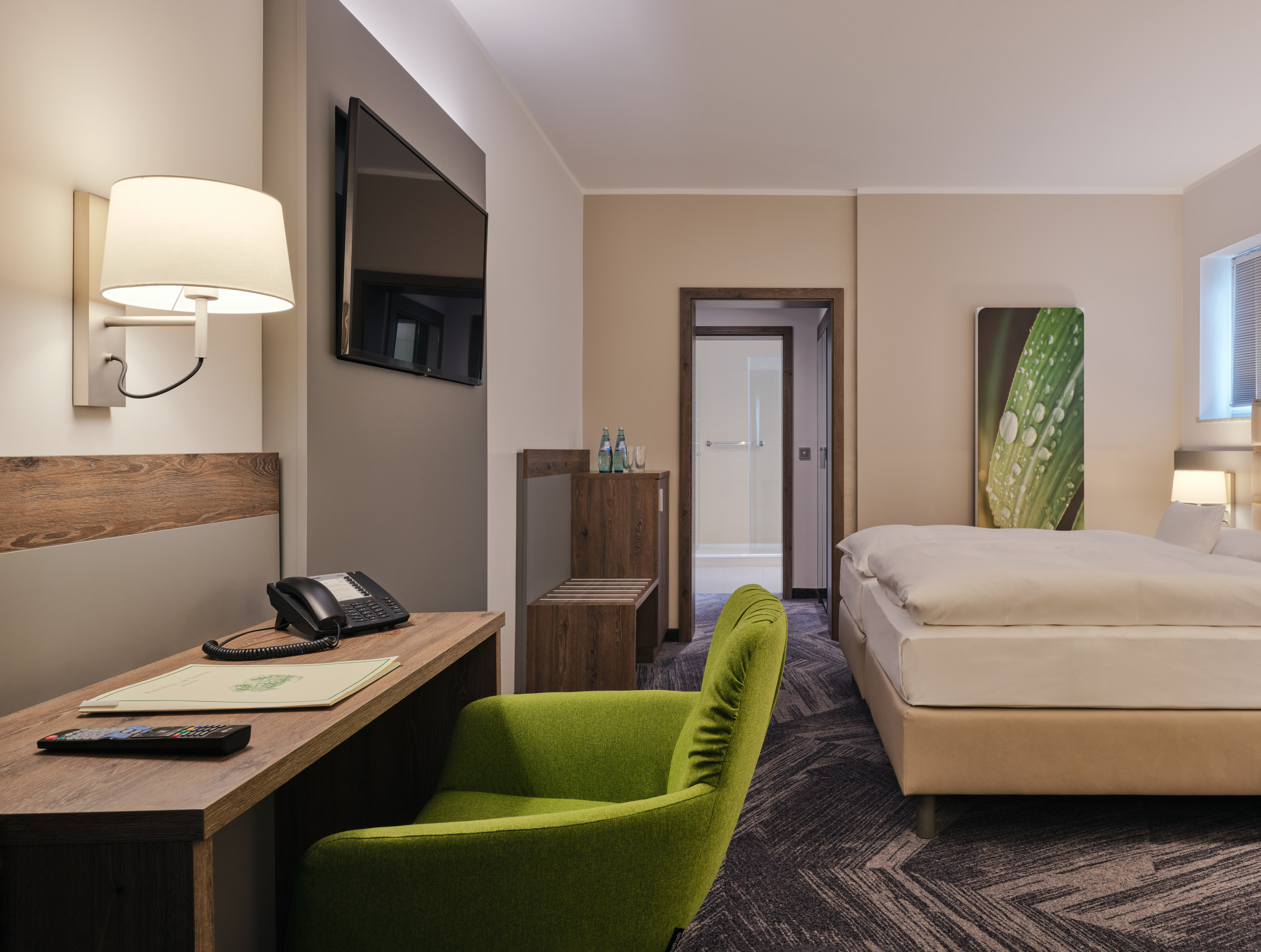 Mountainbikehotel: Komfort Doppelzimmer - Parkhotel am Taunus