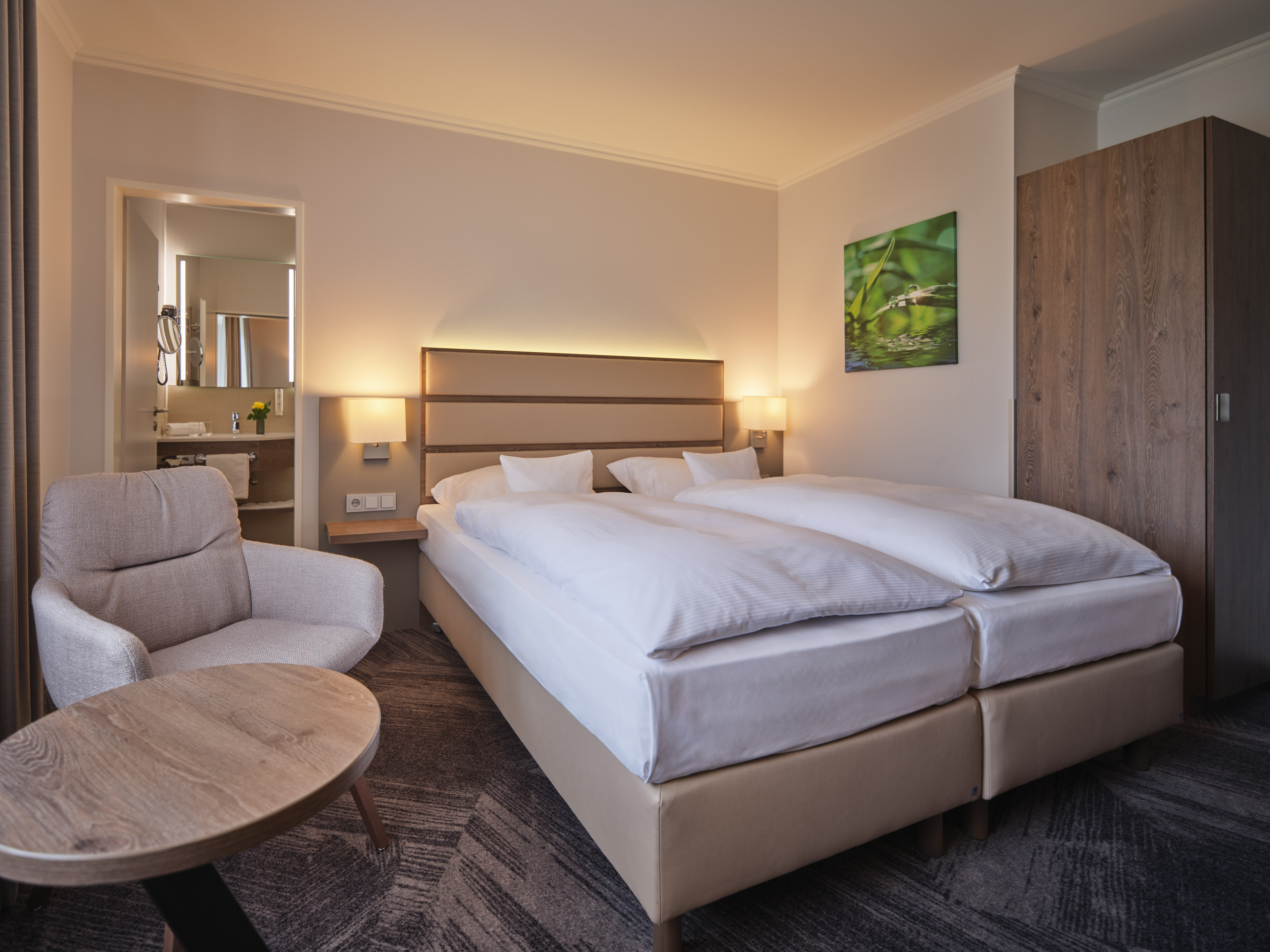 Mountainbikehotel: Standard Doppelzimmer - Parkhotel am Taunus