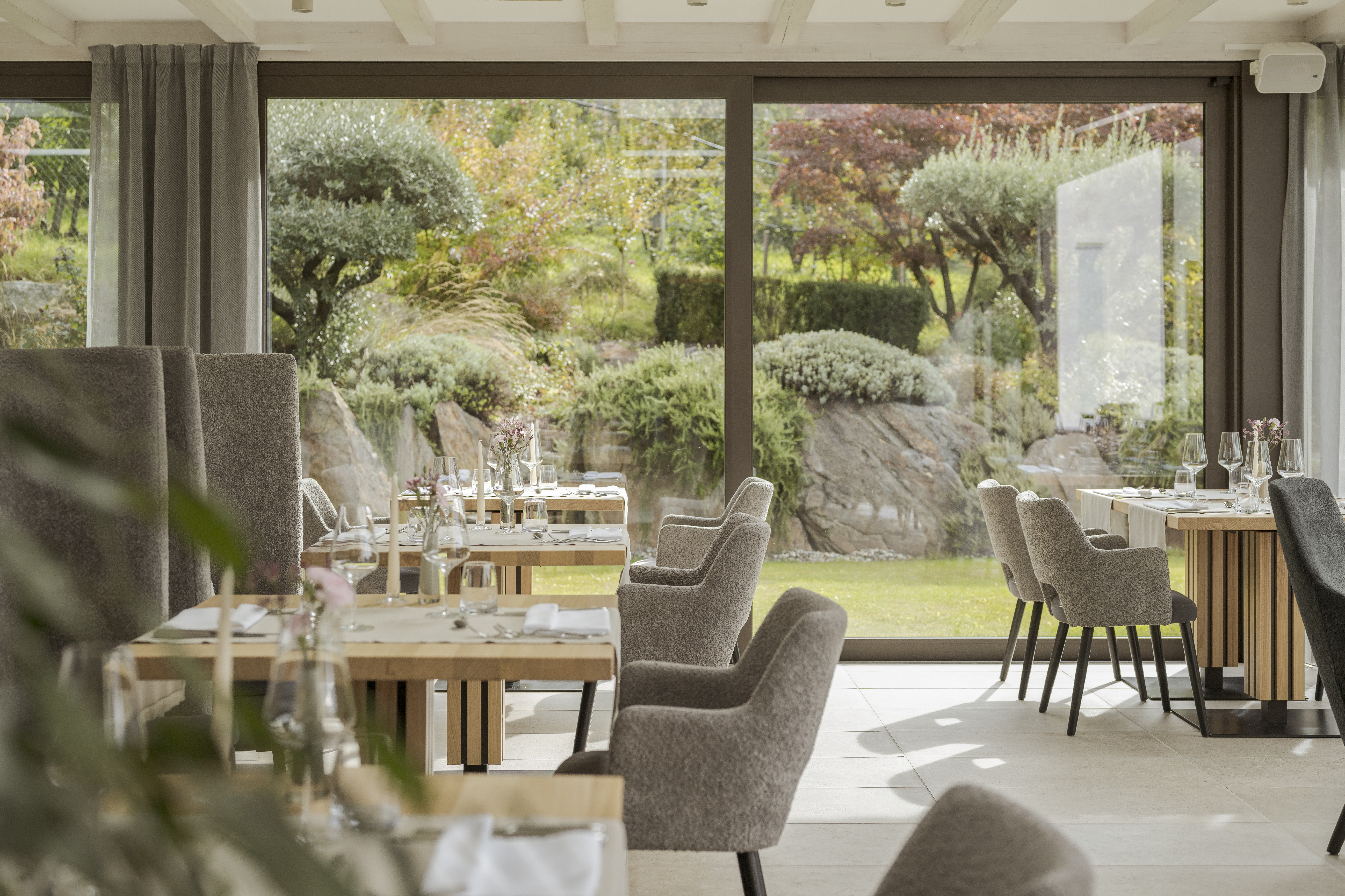 Mountainbikehotel: Gartenrestaurant l´Ulivo - Hotel Kiendl