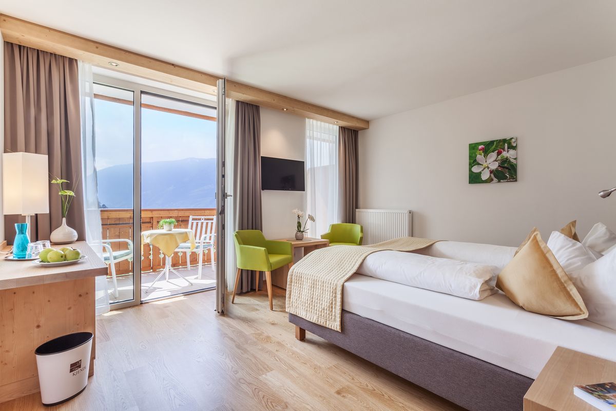 Mountainbikehotel: Doppelzimmer Meraner Land - Hotel Kiendl