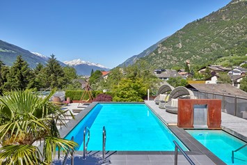 Mountainbikehotel: Sky-Spa mit 360° Panoramablick auf die umliegende Bergwelt - Feldhof DolceVita Resort