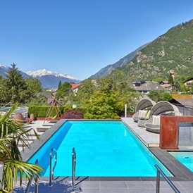 Mountainbikehotel: Sky-Spa mit 360° Panoramablick auf die umliegende Bergwelt - Feldhof DolceVita Resort