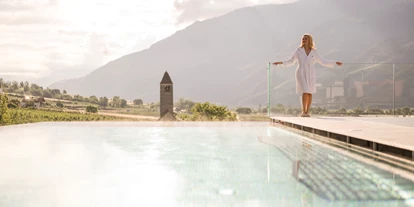 Mountainbike Urlaub - Südtirol - Sky-Pool mit Thermalwasser - Feldhof DolceVita Resort