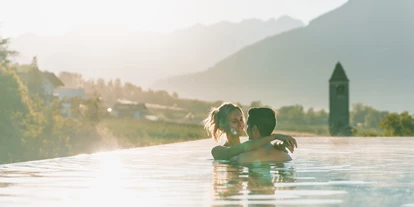 Mountainbike Urlaub - Südtirol - Sky-Pool mit Thermalwasser - Feldhof DolceVita Resort