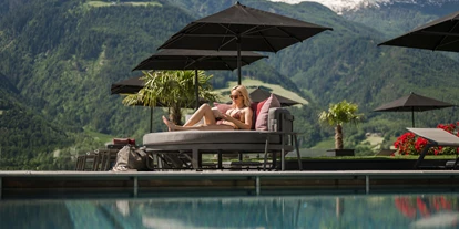 Mountainbike Urlaub - Südtirol - Sky-Pool mit Thermalwasser  - Feldhof DolceVita Resort