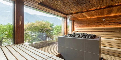 Mountainbike Urlaub - Südtirol - Sauna im Sky Spa - Feldhof DolceVita Resort