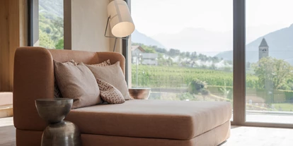 Mountainbike Urlaub - Südtirol - Ruheraum mit Daybeds im Sky Spa  - Feldhof DolceVita Resort