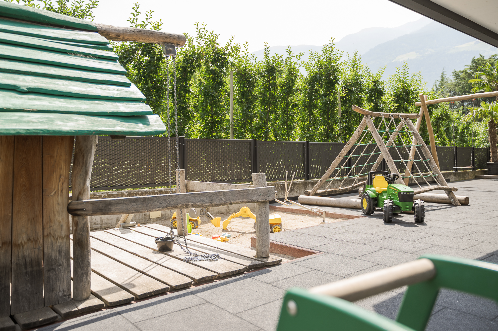 Mountainbikehotel: Outdoor Kinderspielplatz - Feldhof DolceVita Resort