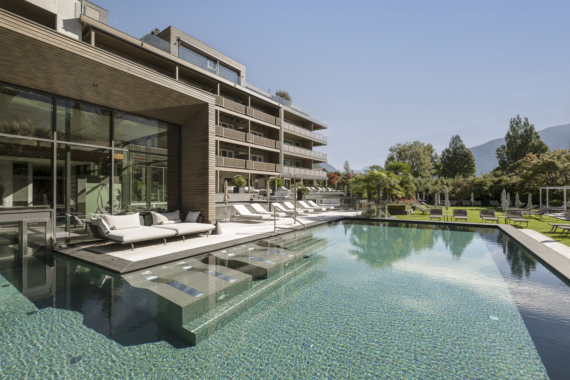 Mountainbike Urlaub - Hunde: erlaubt - Meran - beheiztes Freibad - Feldhof DolceVita Resort