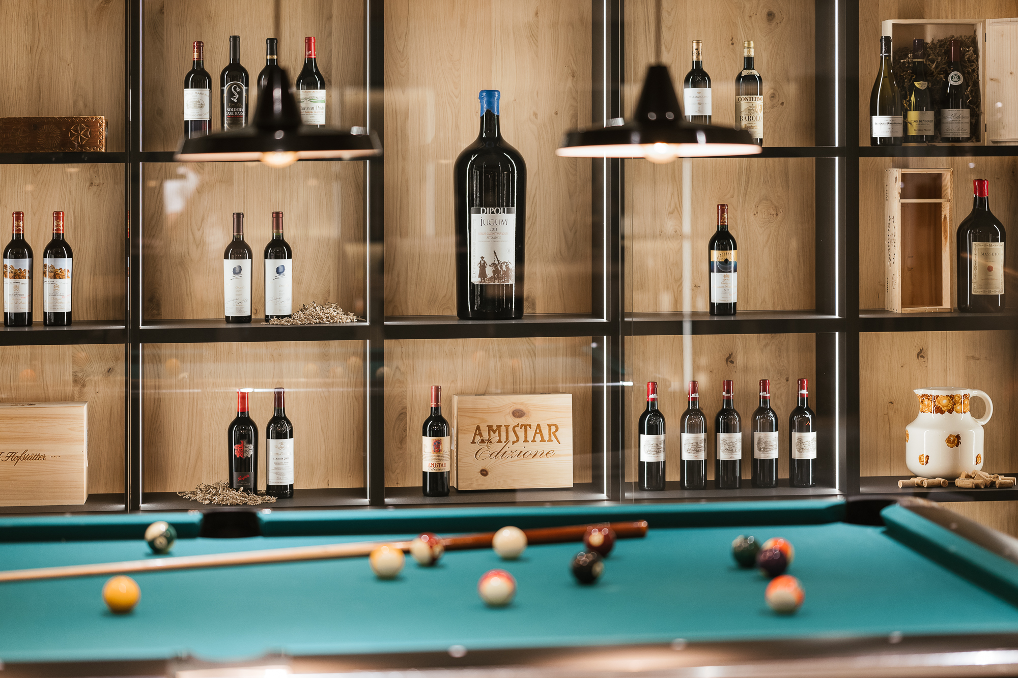 Mountainbikehotel: Weinlounge mit Billard - Feldhof DolceVita Resort