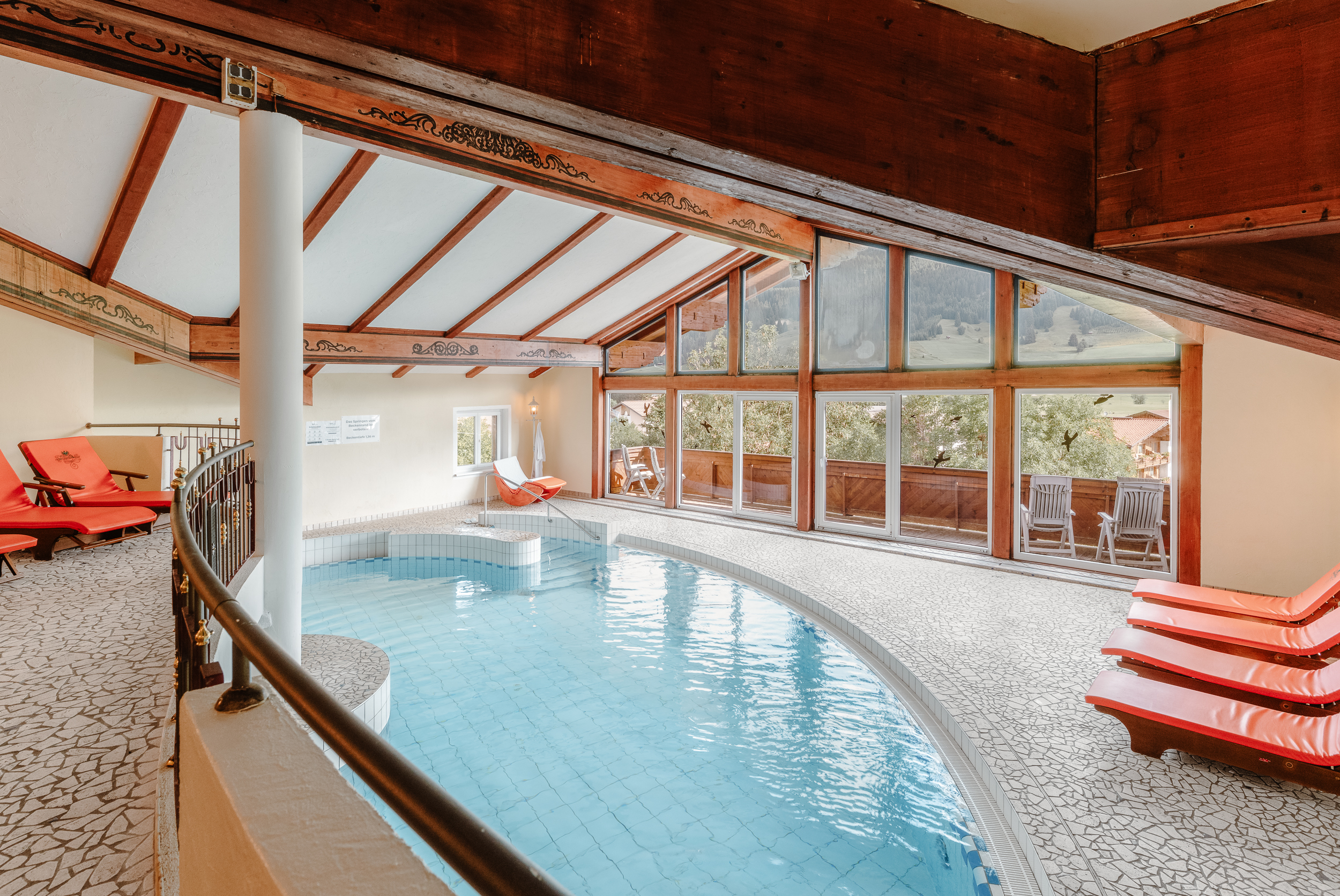 Mountainbike Urlaub - Pools: Innenpool - Tirol - Innenpool - Hotel Schwarzer Adler
