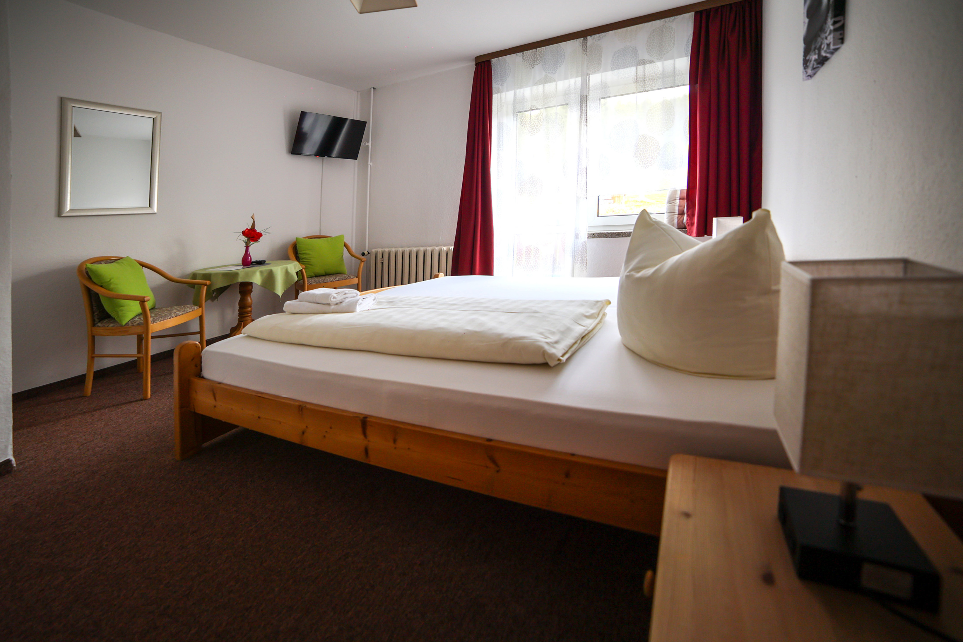 Mountainbikehotel: Zimmer - Ferienhotel Zwotatal