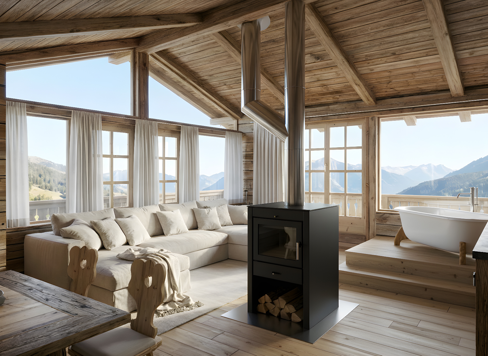 Bergdorf Vermala Gut - A luxury Chalet Resort Zimmerkategorien Chalet Himmelsquell