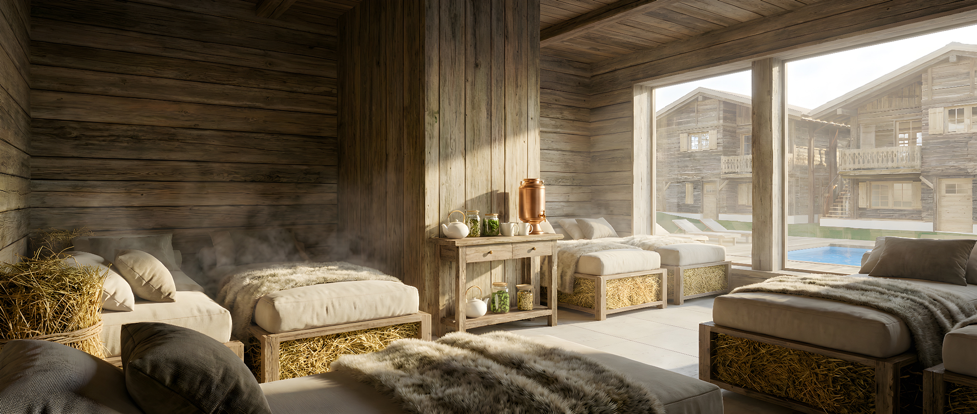 Mountainbike Urlaub - Davos Platz - Bergdorf Vermala Gut - A luxury Chalet Resort