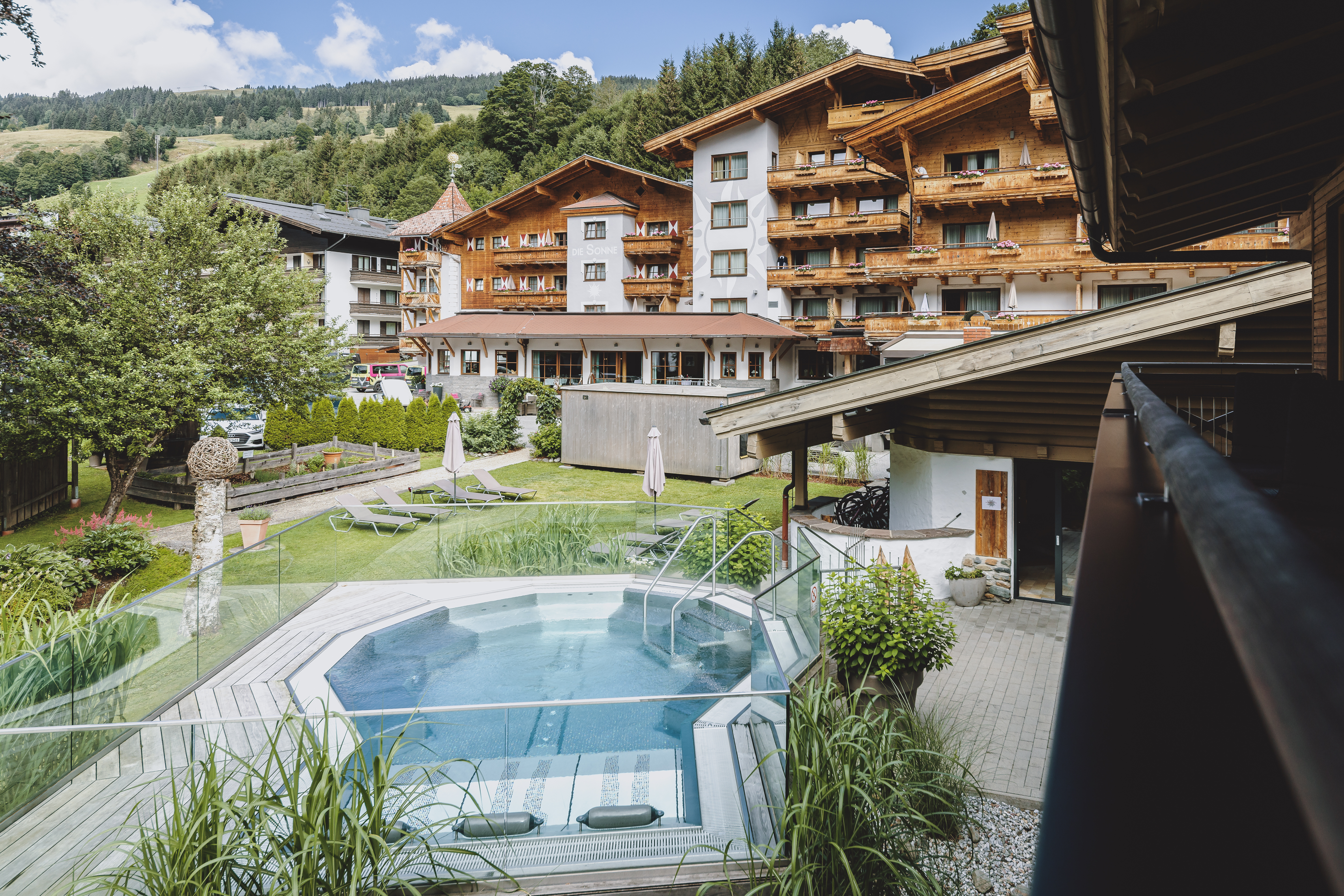 Mountainbikehotel: Whirlpool - ALL INCLUSIVE Hotel DIE SONNE****s