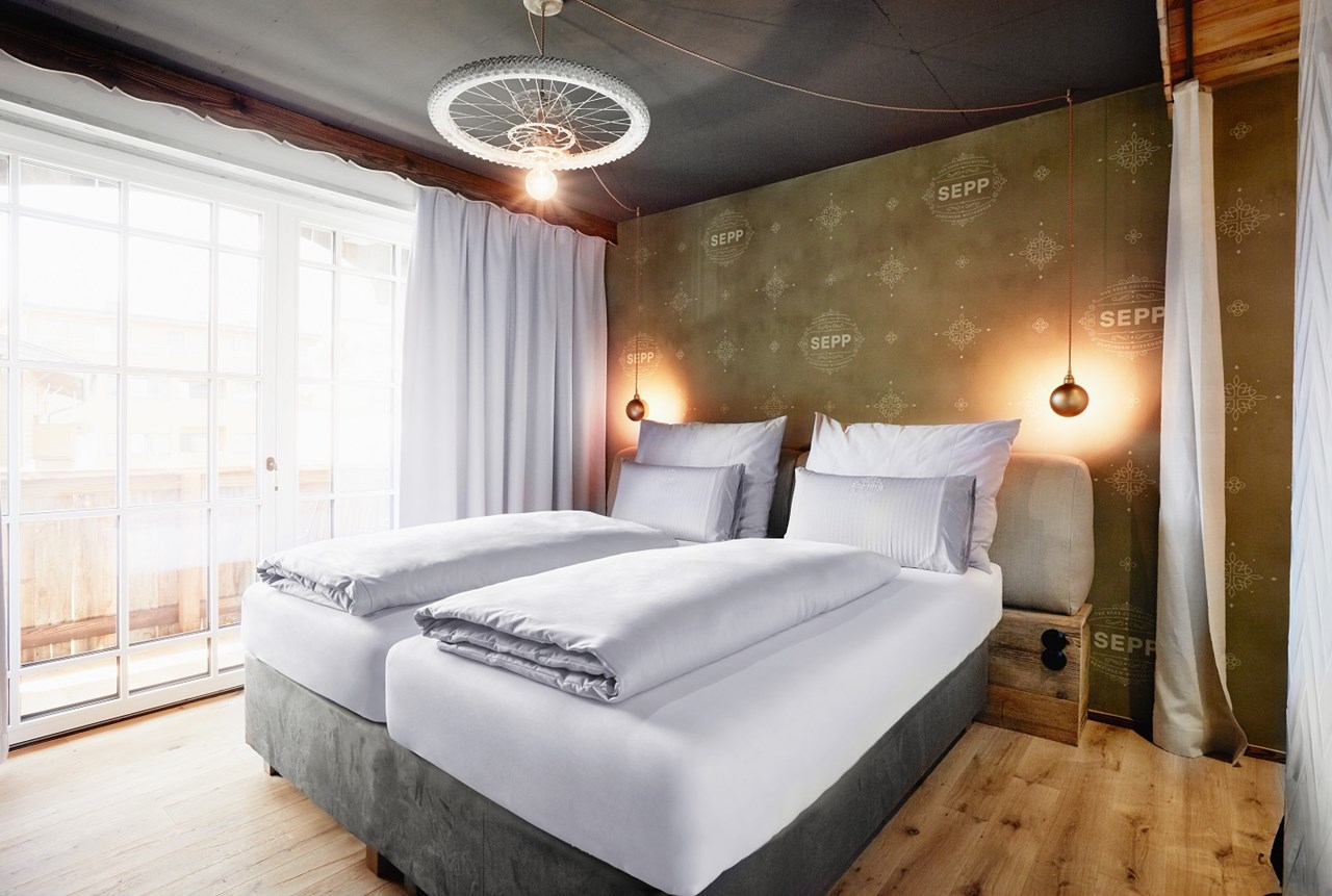 Hotel SEPP Zimmerkategorien Sporty