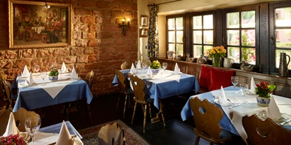 Mountainbike Urlaub - PLZ 66851 (Deutschland) - Unser rustikal eingerichtetes Restaurant - Burgschänke Hotel und Restaurant