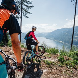 Mountainbikehotel: Erlebnisreiche Touren - Ferienwohnungen und Seebungalows am Faaker See - Karglhof OG