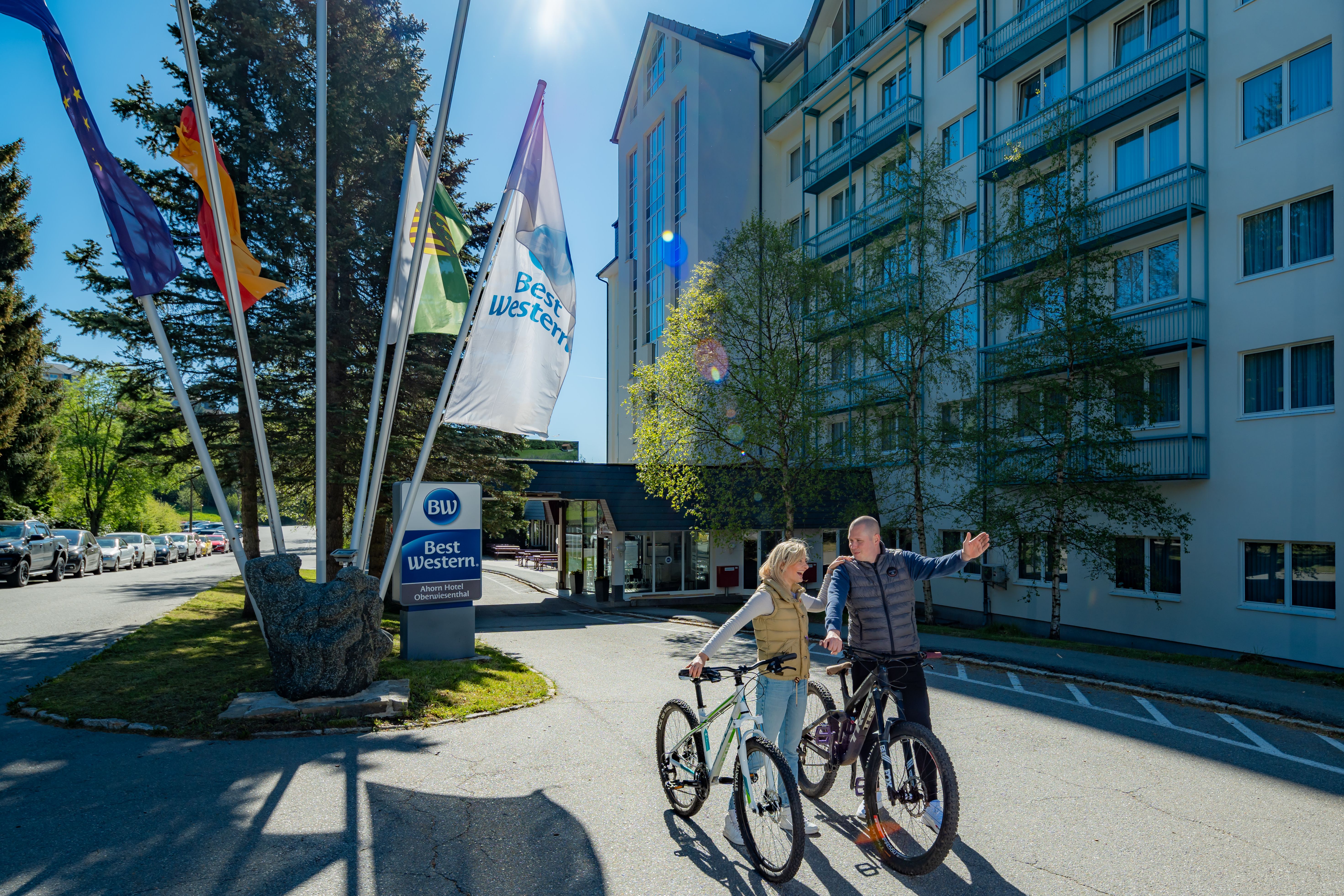 Mountainbikehotel: Mountainbiketouren direkt am Hotel starten - Best Western Ahorn Hotel Oberwiesenthal - Adults only