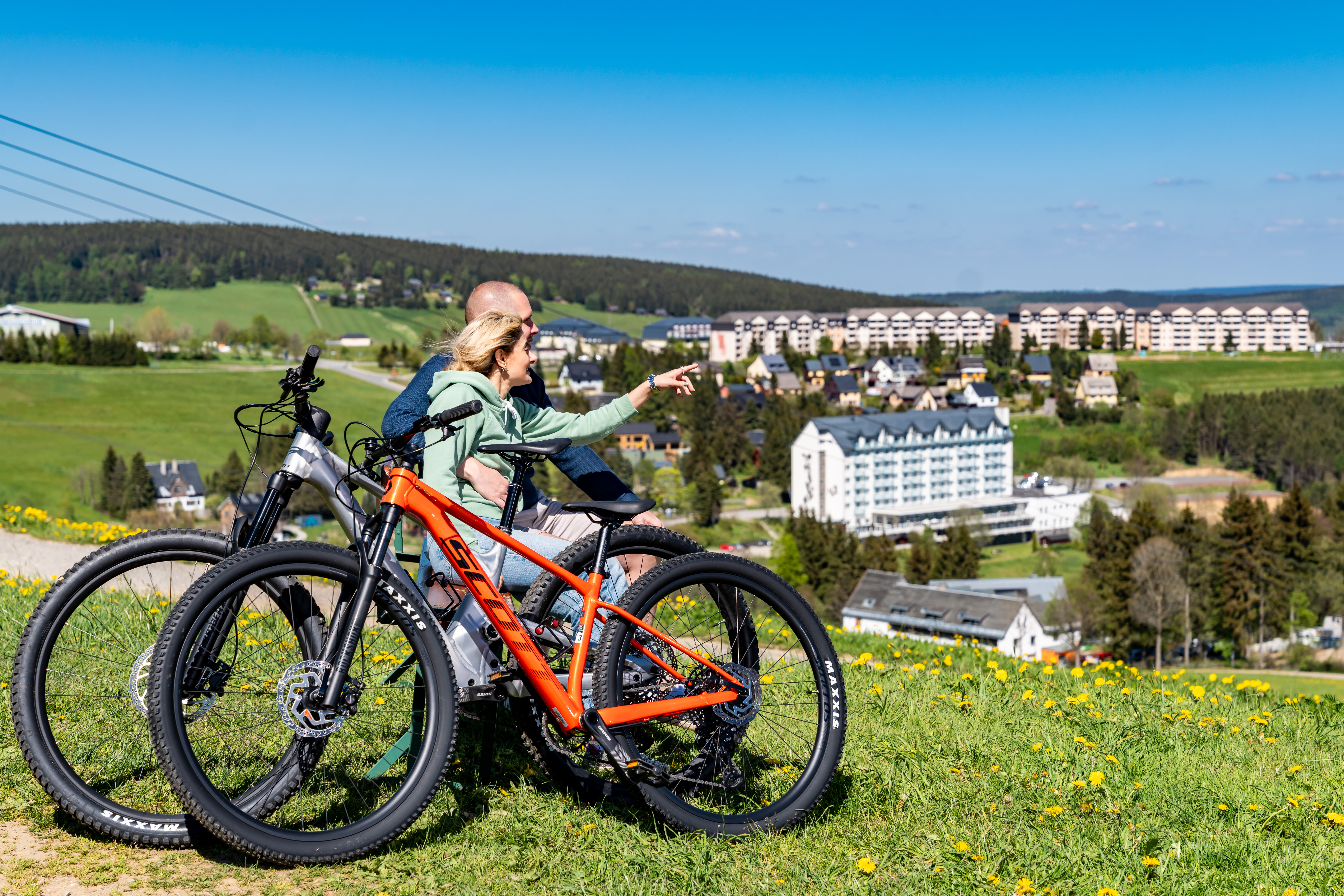 Mountainbikehotel: Fahrradfahren am Fichtelberg - Best Western Ahorn Hotel Oberwiesenthal - Adults only