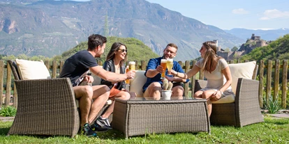 Mountainbike Urlaub - Hotel-Schwerpunkt: Mountainbike & Wandern - Panoramaterasse - Hotel Sigmundskron