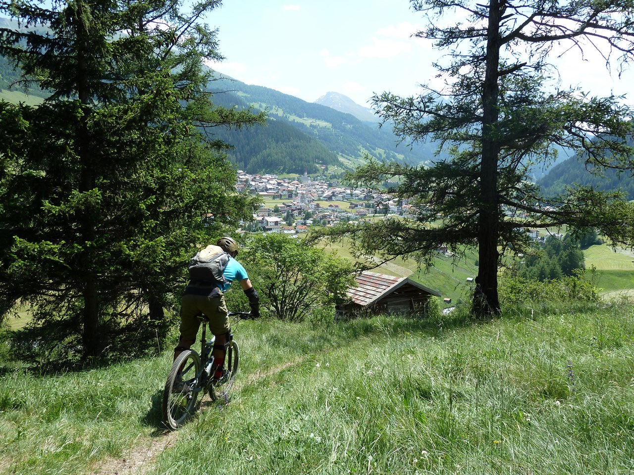 Alpen-Comfort-Hotel Central Trail Übersicht Oberer Spin Trail